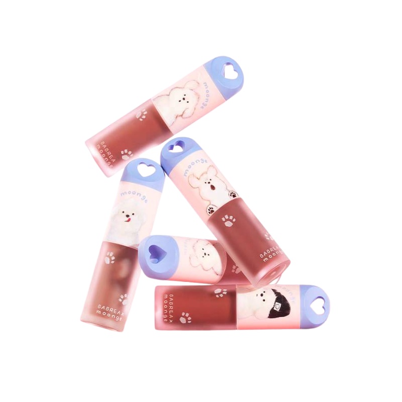 BABREA x Moonge Collab Puppy Series Vitreous Essence Lip Gloss 3.8ml x 701 Water Gray Pink