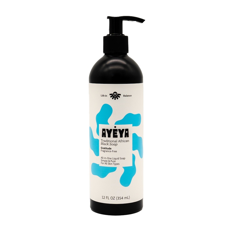 Traditional African Black Liquid Soap Peace