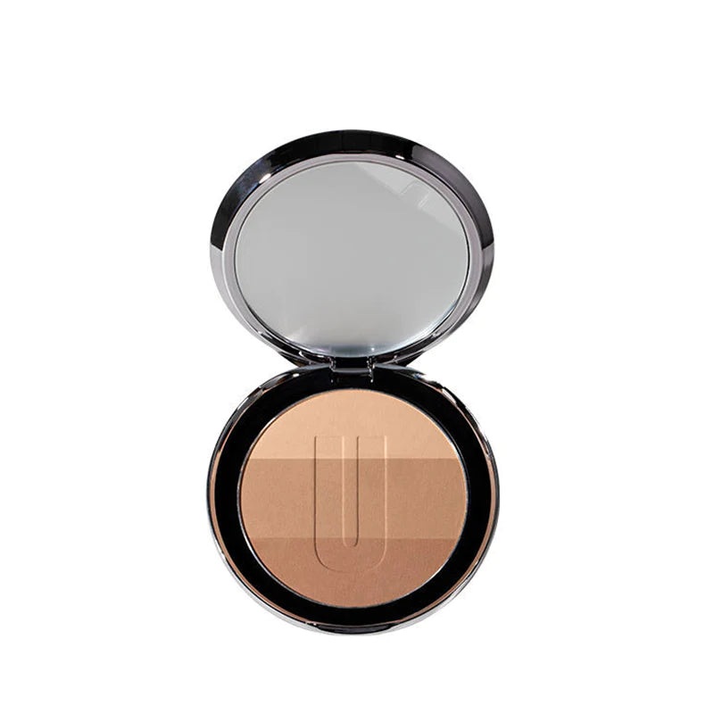 UNNY Organic 3-color Face Contour Palette 8g  1# Coffee Brown