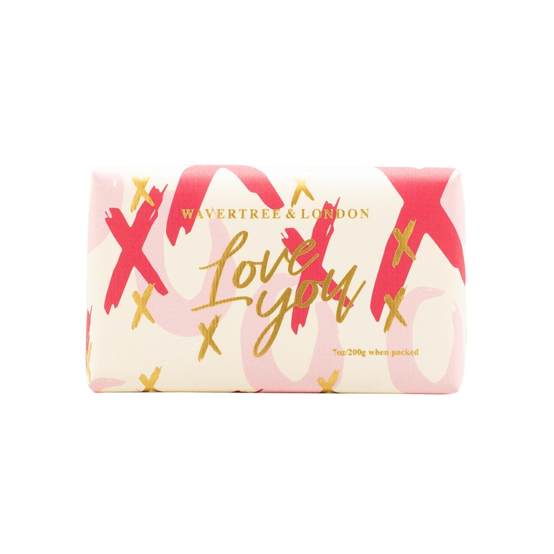 Wavertree & London Soap Bar 200 g / 7 oz – Love You XO (Sweet Pea)