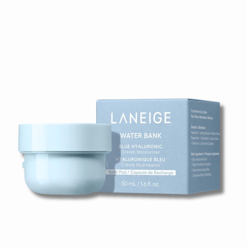 LANEIGE Water Bank Blue Hyaluronic Cream Moisturiser Refill 50ml
