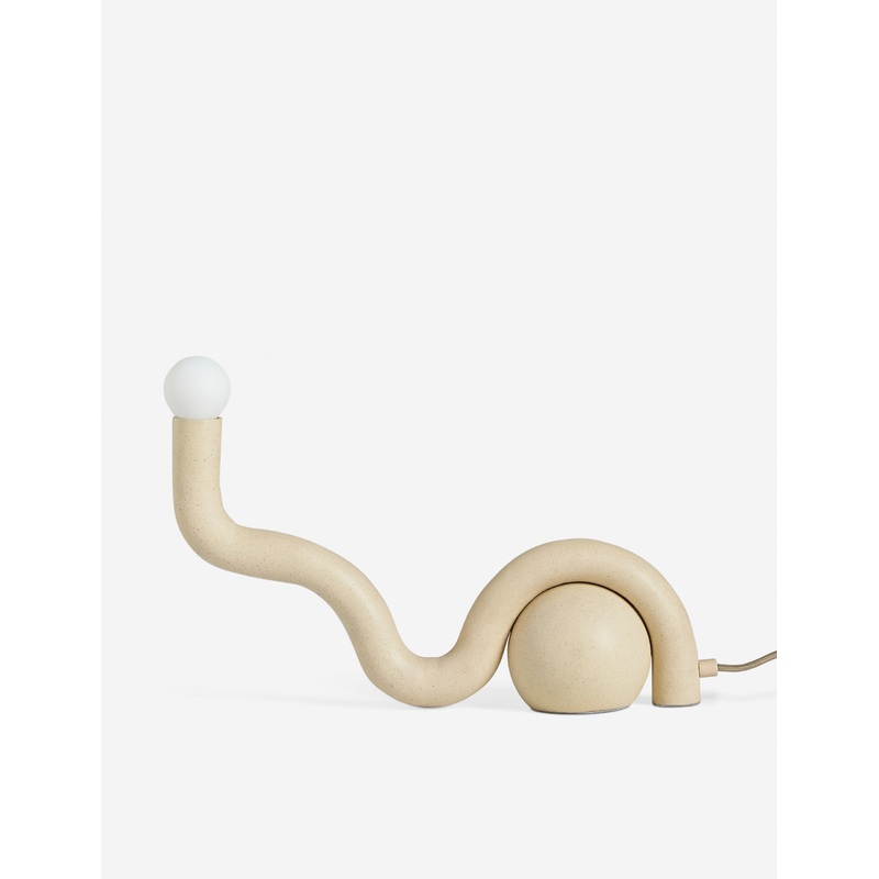 Noor Table Lamp by Lolly Lolly Ceramics Sand