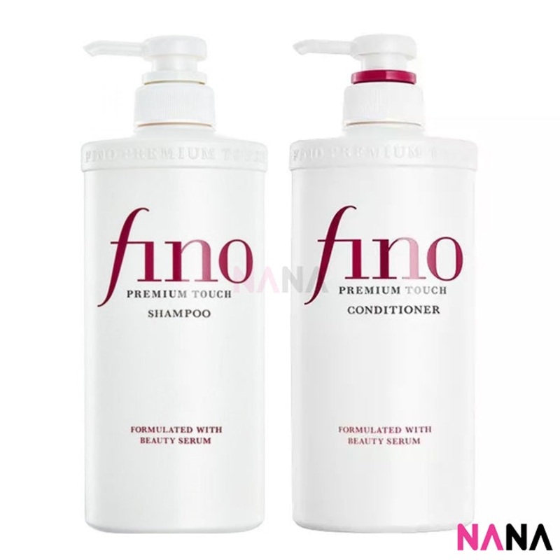 Shiseido  FINO Premium Touch Hair Set ( Shampoo 550ml + Conditioner 550ml) Shampoo+Conditioner