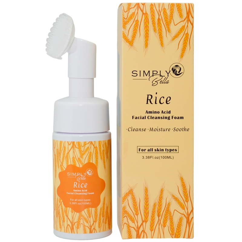 Simply Bella Rice – Amino Acid Facial Cleansing Foam – Wholesale 6 Units (FC-1005)