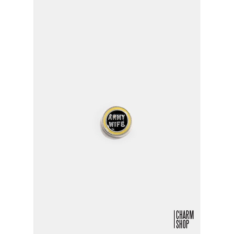 Army Wife Locket Charm