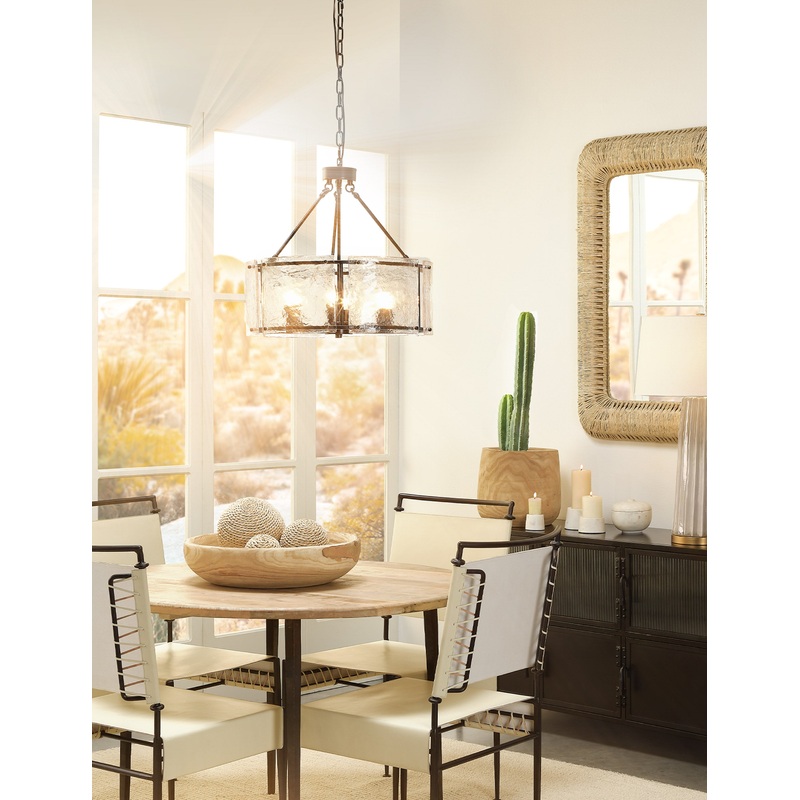 Oncina Chandelier Bronze 21.75″Dia