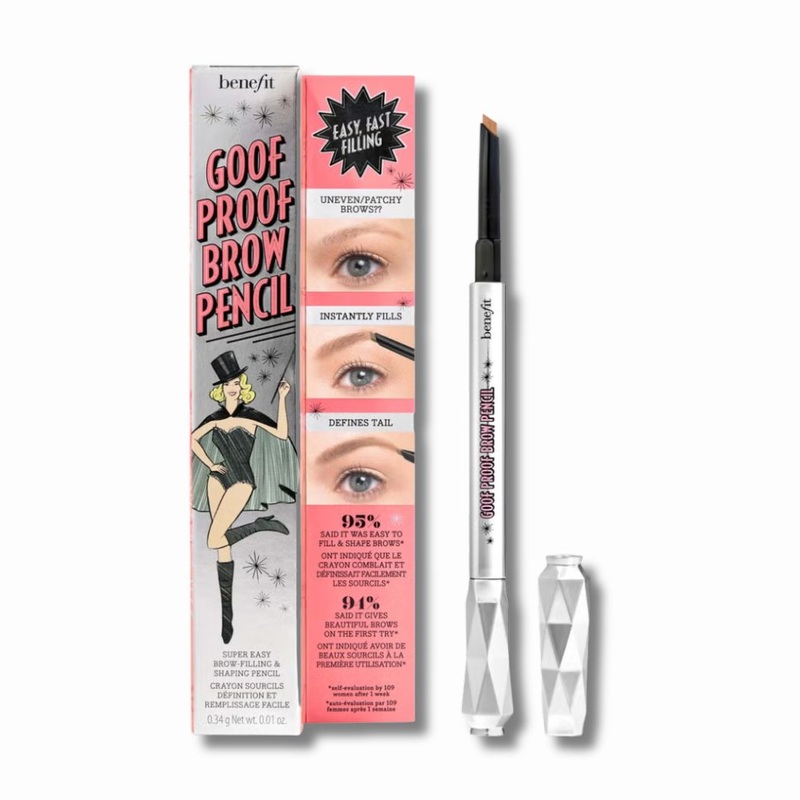 benefit Goof Proof Easy Shape & Fill Brow Pencil Shade 01 Cool Light Blonde