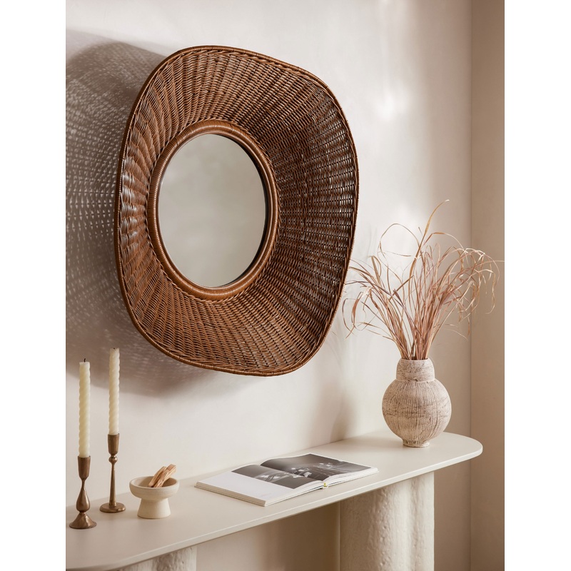 Reseda Mirror Dark Honey