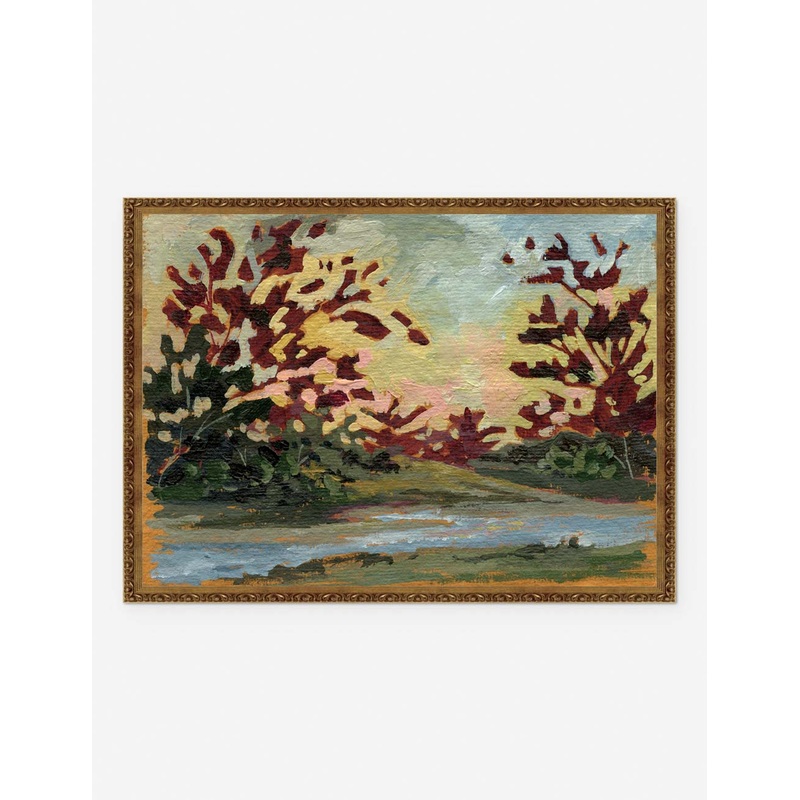 Summer’s End Print by Laurel-Dawn Latshaw Unframed 24″ x 18″