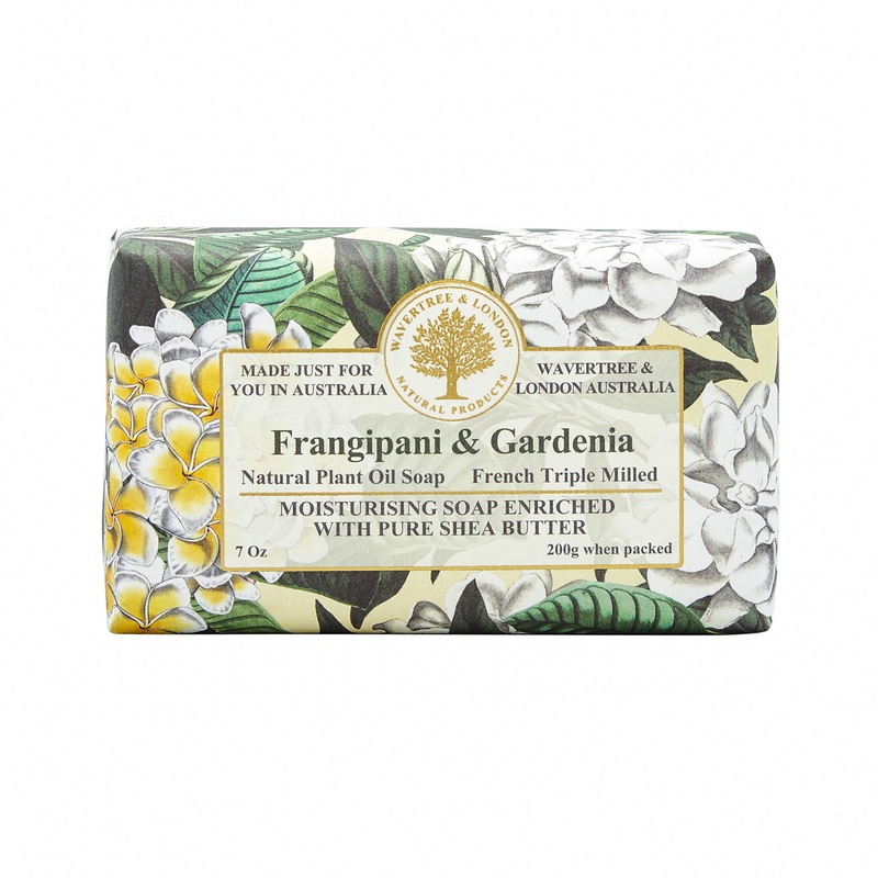 Wavertree & London Soap Bar 200 g / 7 oz – Frangipani & Gardenia