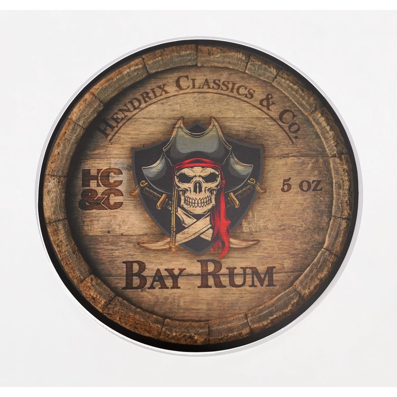 Bay Rum Shave Soap (5oz) – by Hendrix Classics & Co