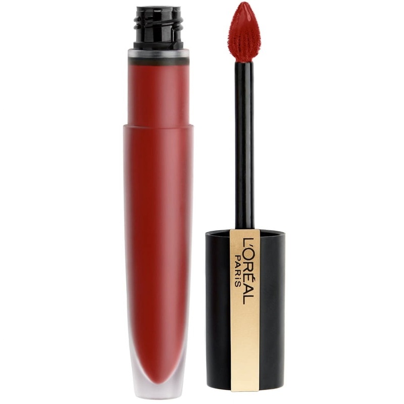 L’Oreal Paris Rouge Signature Matte High Pigment, Lightweight Lip Ink, I Am Worth It