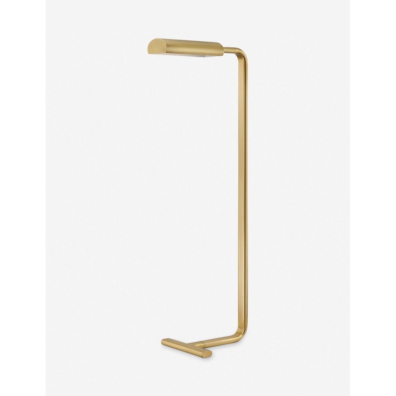 Reid Floor Lamp Aged Brass