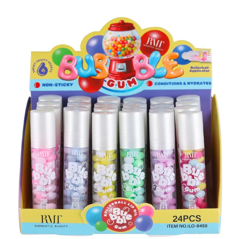 BUBBLE GUM LIP OIL (24 PCS)