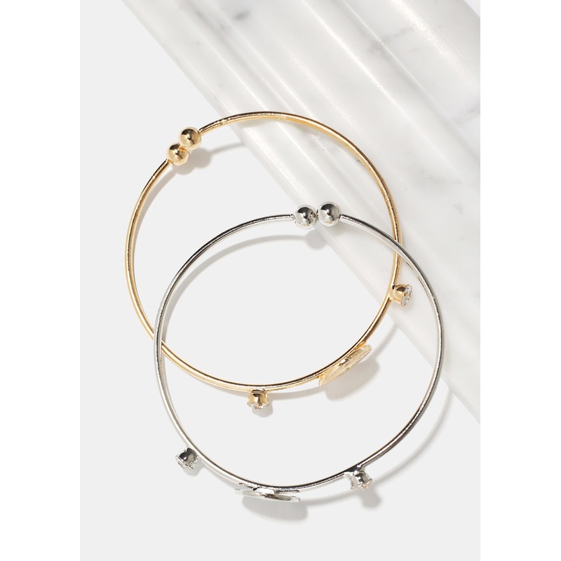 Evil Eye Bangle Gold