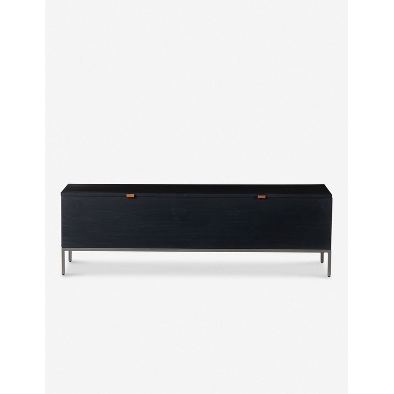 Rosamonde Storage Bench Black