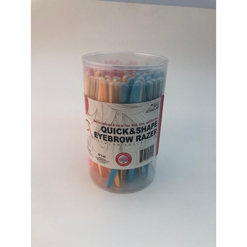 72PC QUICK&SHAPE EYEBROW RAZOR (72 PCS)