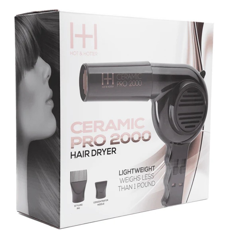 ANNIE CERAMIC PRO 2000 HAIR DRYER (3 PCS)