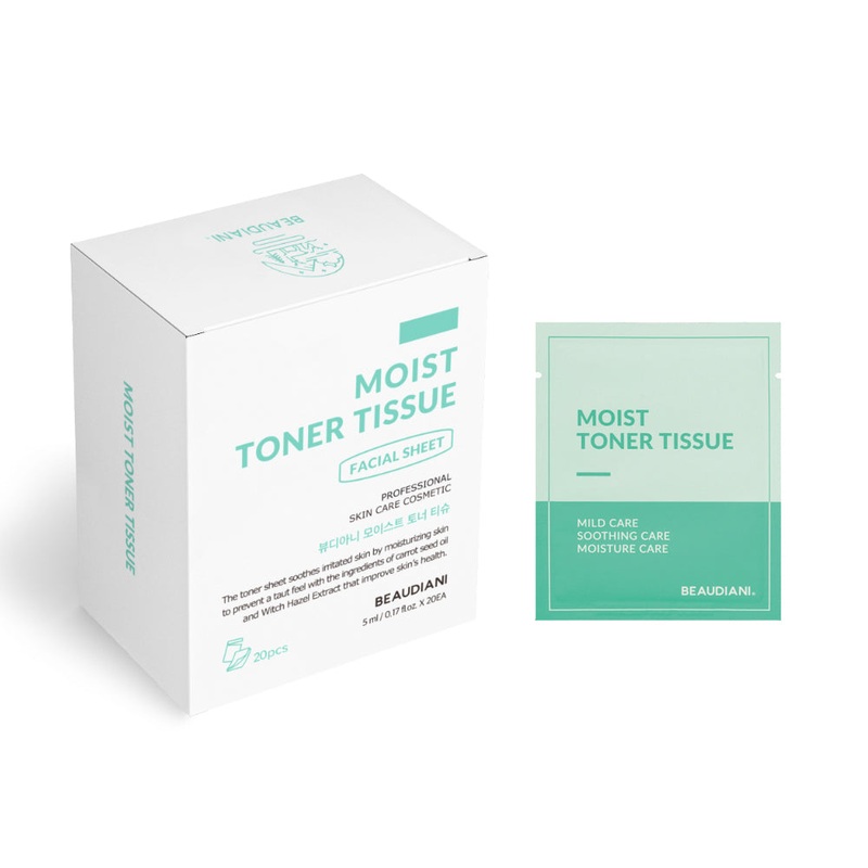 Beaudiani Moist Toner Tissue 20p, 100ml