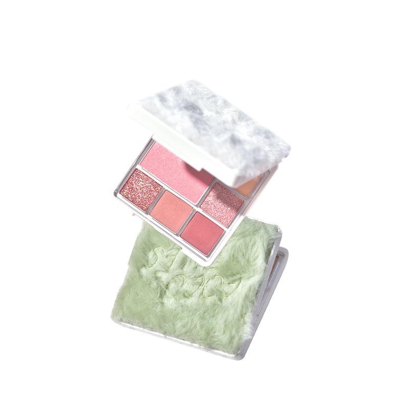 GOGOTALES Soft Mist Blusher 6-Color Eyeshadow Palette 14g  G01 A Fine Spring Day