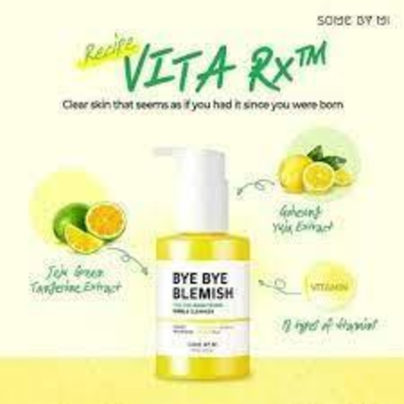 SOME BY MI Bye Bye Blemish Vita Tox Brightening Bubble Cleanser 120g 120g