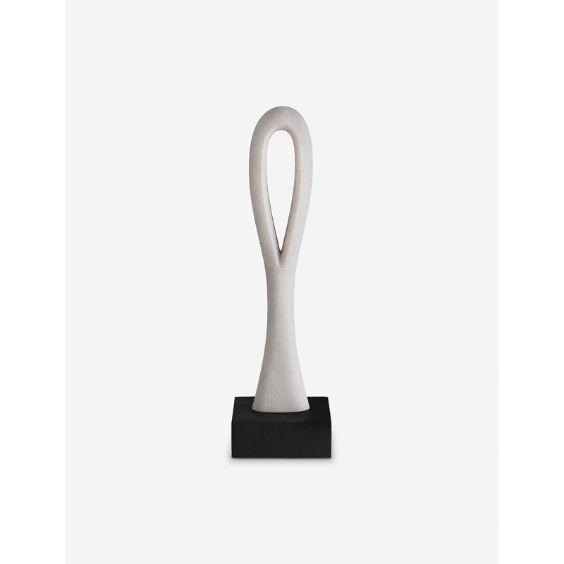 Zendaya Sculpture by Arteriors White