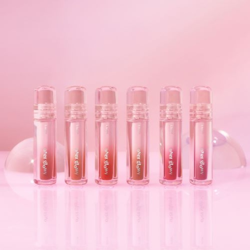 [Etude] Over Glowy Tint (4 colors) 01 BLACK CAT Rose Jelly