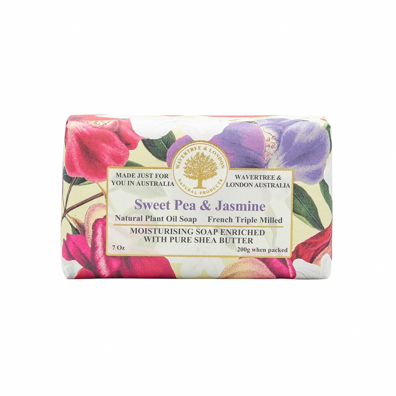 Wavertree & London Soap Bar 200 g / 7 oz – Sweet Pea & Jasmine