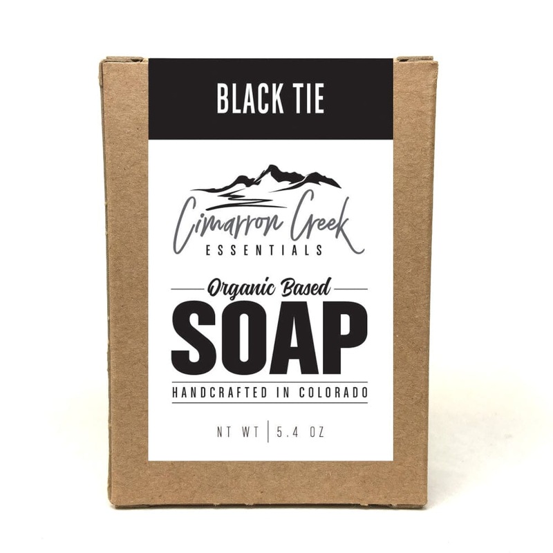 Black Tie Organic Bar Soap 5.4oz Full Bar