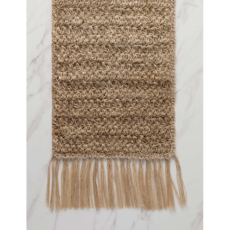 Fique Knots Table Runner by Tallo de Olivo Natural