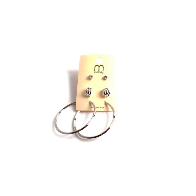 Foxy Lady Earring Set Gold