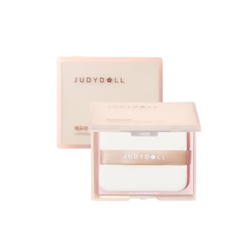 Judydoll Portable Facial Oil Absorbent Paper 100pcs/Box  Black-Bamboo Charcoal
