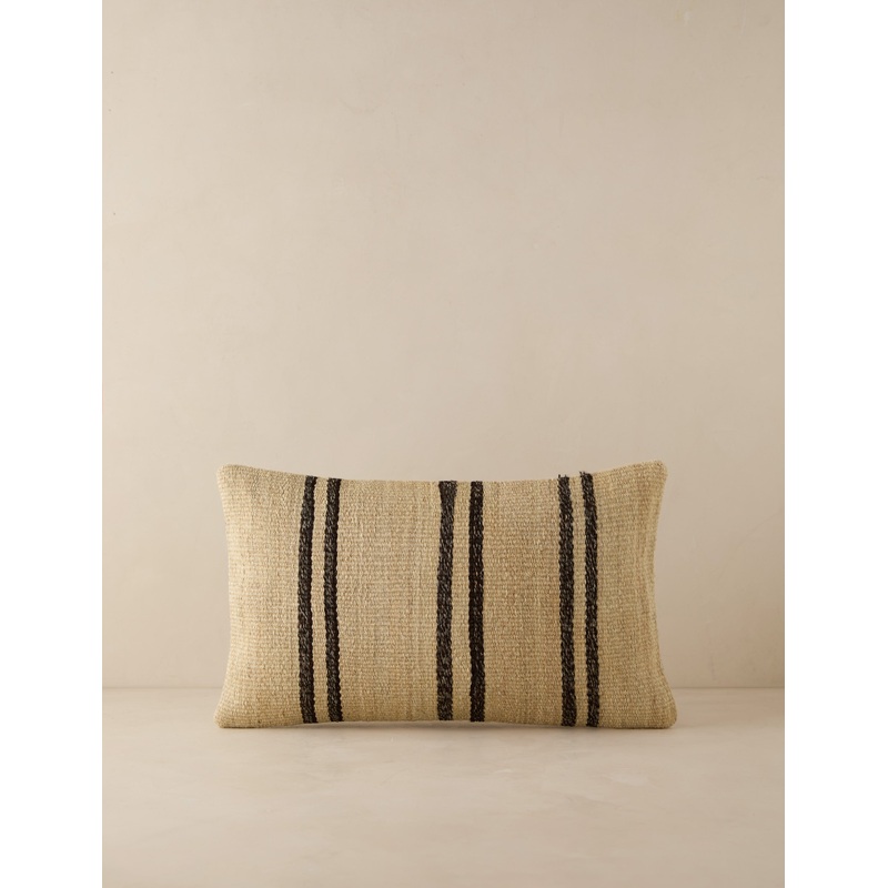 Vintage Lumbar Pillow No. 206, 12″ x 20″