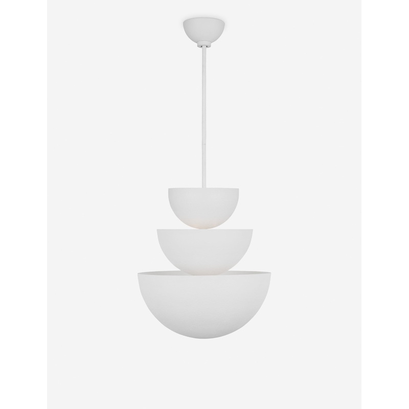 Beaunay Tiered Chandelier by Christiane Lemieux White 18″ Dia