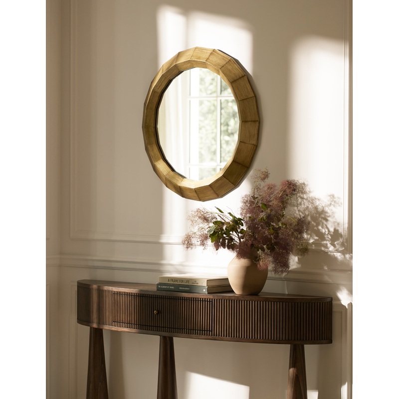 Copeland Round Mirror Gold