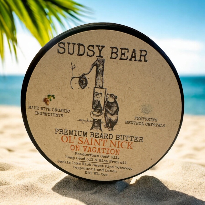 Ol’ Saint Nick on Vacation-Premium Beard Butter