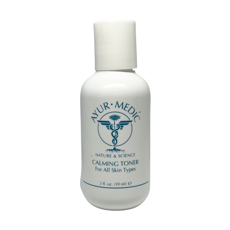 Ayur-Medic Calming Toner 2 oz / 59 ml – Travel Size | For All Skin Types