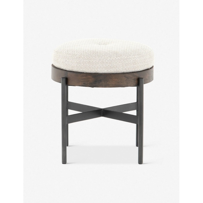 Emile Round Ottoman Large