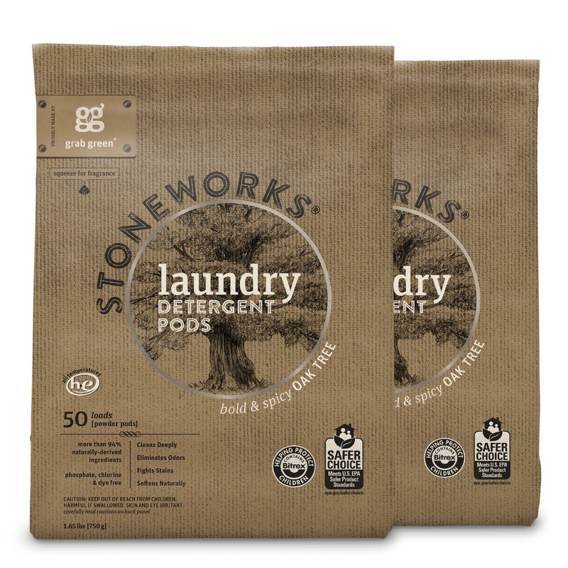 Stoneworks Laundry Detergent Pods – Oak Tree (Multi Packs) (Subscription) 2 pack