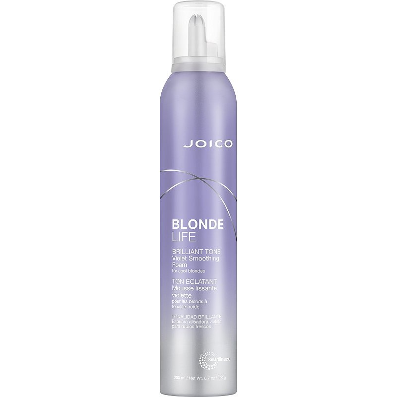 Joico Blonde Life Brilliant Tone Violet Smoothing Foam 6.7 oz.